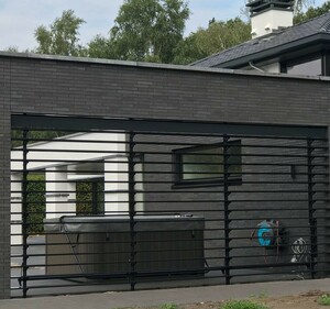 180144 - 155E - Louver wall, Private home, Wierden, NL