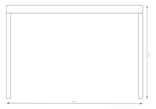 Nautilus pergola dimensions