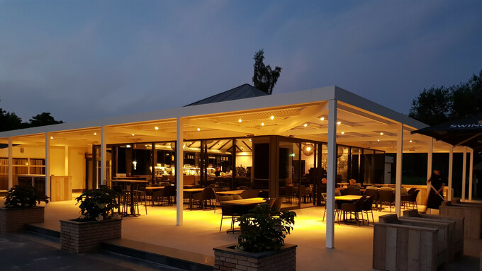 171137, Infinity Louver Roof, Golfclub Helmond, NL