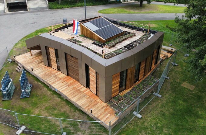 VIRTUe neemt deel aan Solar Decathlon Europe 2021/2 gewapend met schuifpanelen van Sunshield