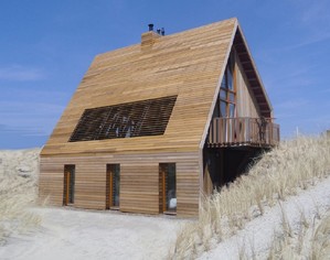 Wooden Dune House